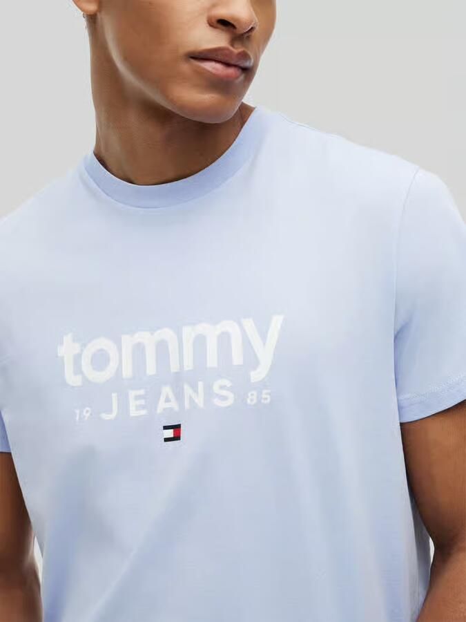 Tommy Jeans relaxed fit T-shirt van puur katoen met labelopschrift