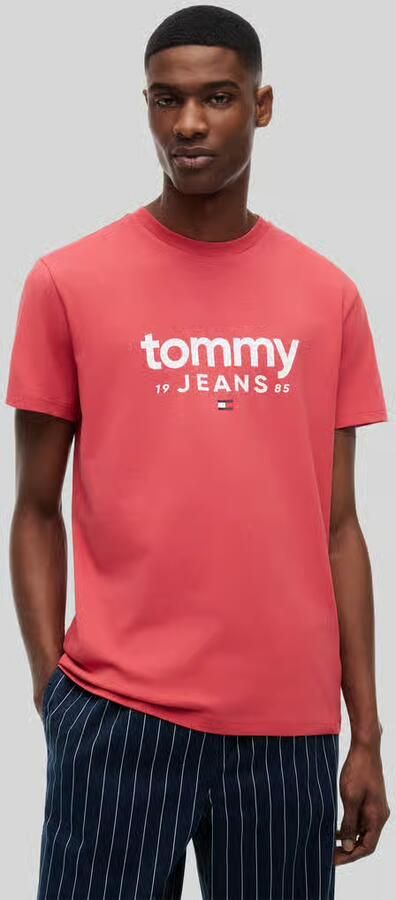 Tommy Jeans relaxed fit T-shirt van puur katoen met labelopschrift - Foto 4