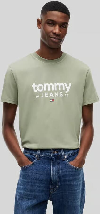 Tommy Jeans relaxed fit T-shirt van puur katoen met labelopschrift - Foto 3
