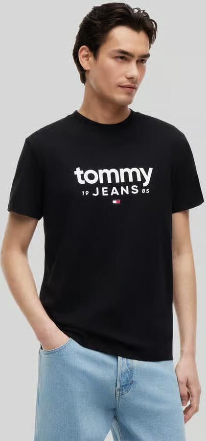 Tommy Jeans relaxed fit T-shirt van puur katoen met labelopschrift - Foto 3