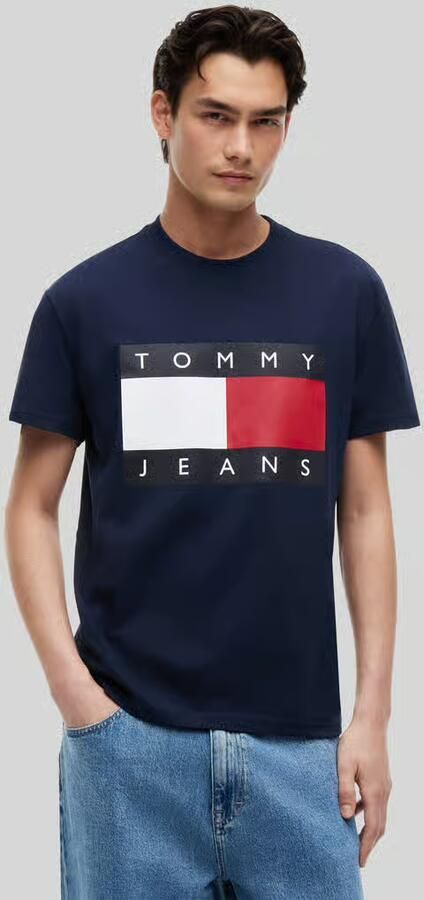 Tommy Jeans Relaxed fit T-shirt van puur katoen met logoprint - Foto 9