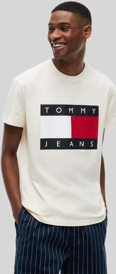 Tommy Jeans Relaxed fit T-shirt van puur katoen met logoprint - Foto 3