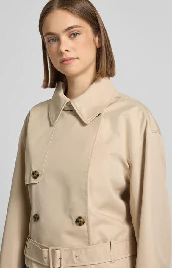 TOMMY JEANS Dames Jassen Tjw Short Trench Coat Beige - Foto 5