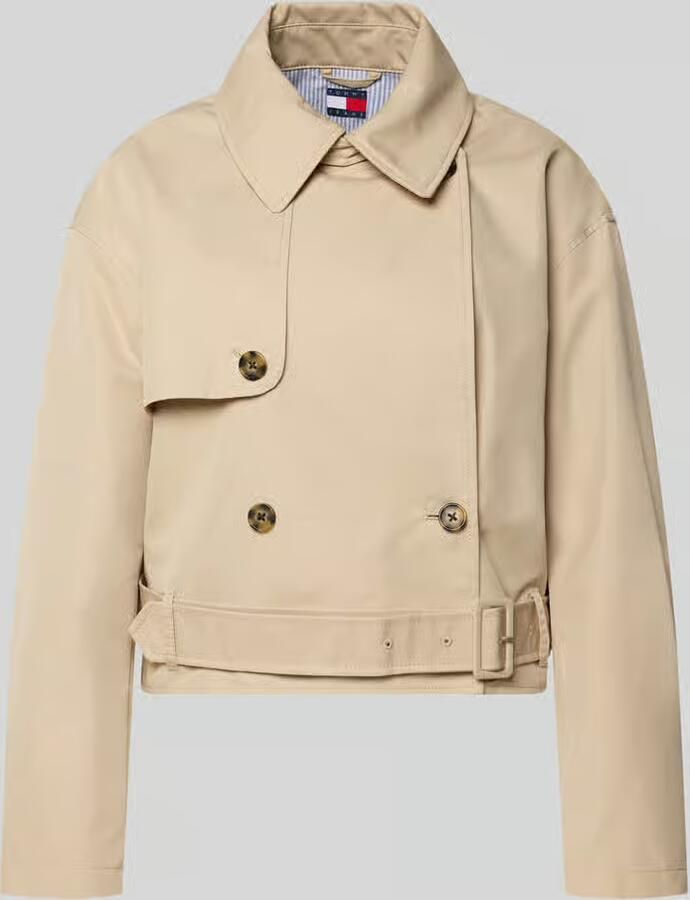 TOMMY JEANS Dames Jassen Tjw Short Trench Coat Beige - Foto 6
