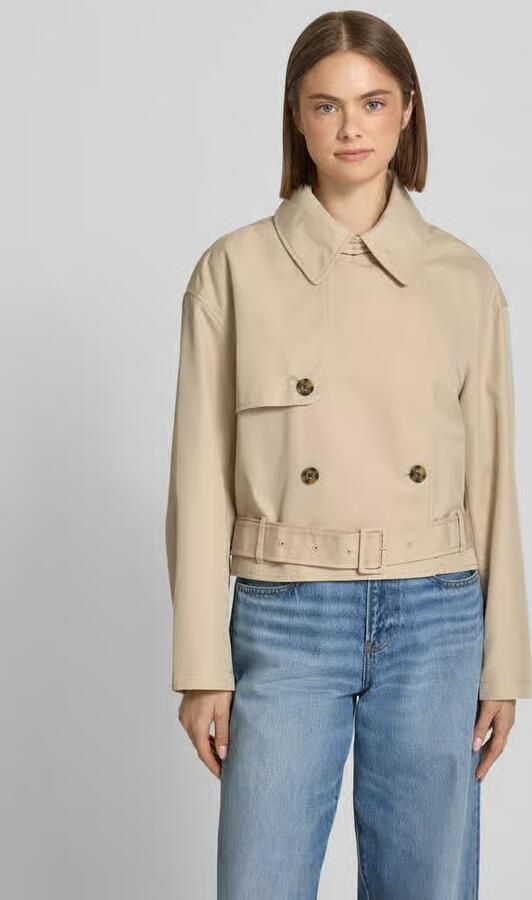TOMMY JEANS Dames Jassen Tjw Short Trench Coat Beige - Foto 8