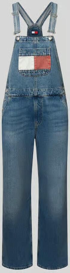 Tommy Jeans relaxed fit tuinbroek van puur katoen - Foto 3