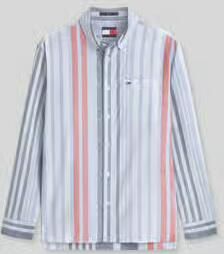 Tommy Jeans relaxed fit vrijetijdsoverhemd van puur katoen