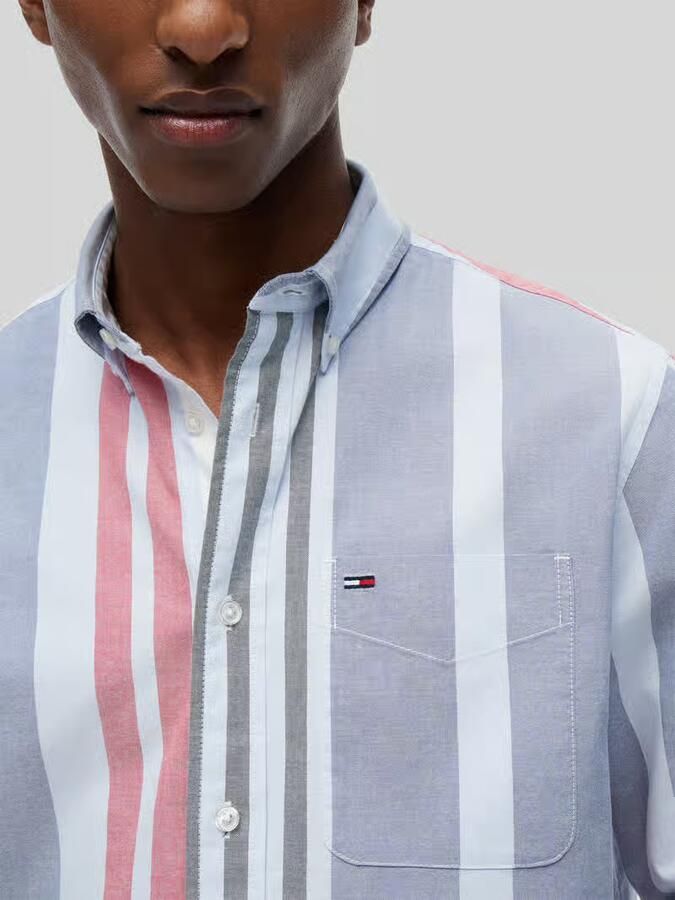 Tommy Jeans relaxed fit vrijetijdsoverhemd van puur katoen