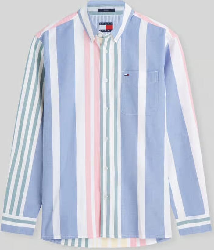 Tommy Jeans relaxed fit vrijetijdsoverhemd van puur katoen - Foto 2