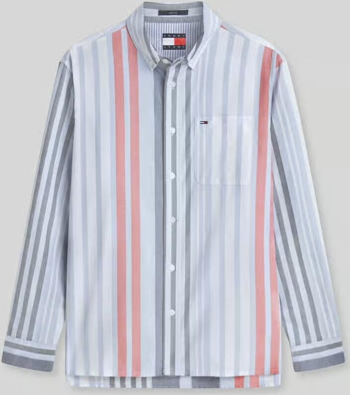 Tommy Jeans relaxed fit vrijetijdsoverhemd van puur katoen - Foto 2