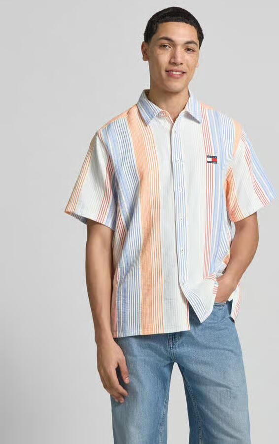 Tommy Jeans relaxed fit vrijetijdsoverhemd van puur katoen - Foto 3