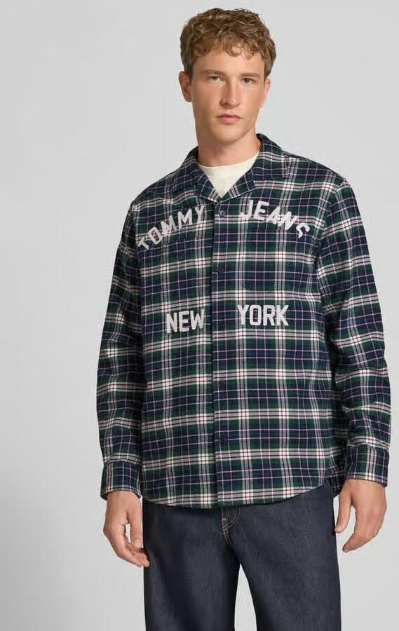 Tommy Jeans relaxed fit vrijetijdsoverhemd van puur katoen - Foto 3