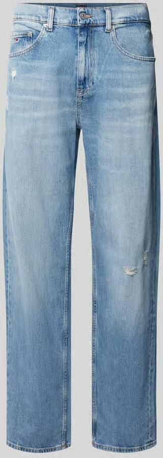 Tommy Jeans Relaxed straight fit jeans in destroyed-look model 'JAIMIE'