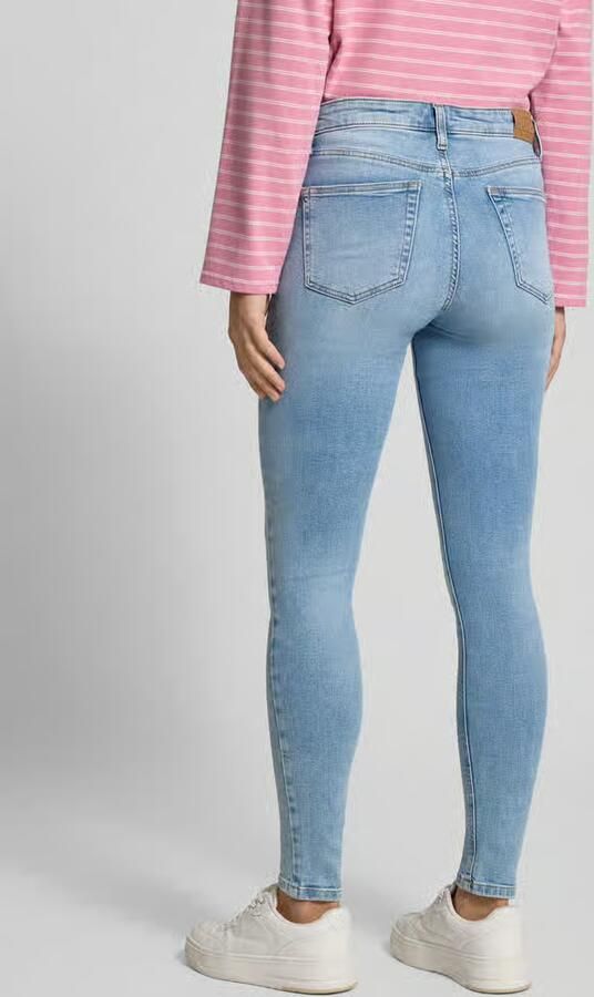 Tommy Jeans skinny fit jeans van katoenmix model 'NORA' - Foto 3