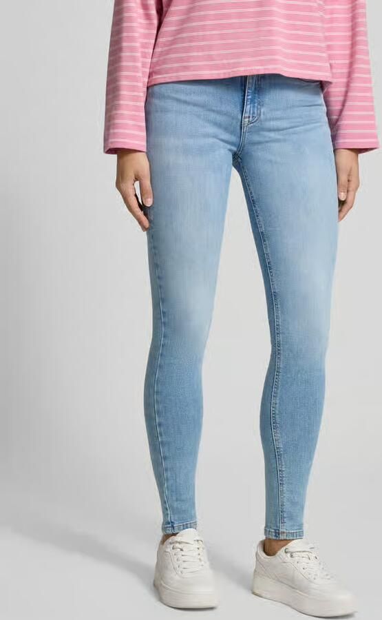 Tommy Jeans skinny fit jeans van katoenmix model 'NORA' - Foto 2