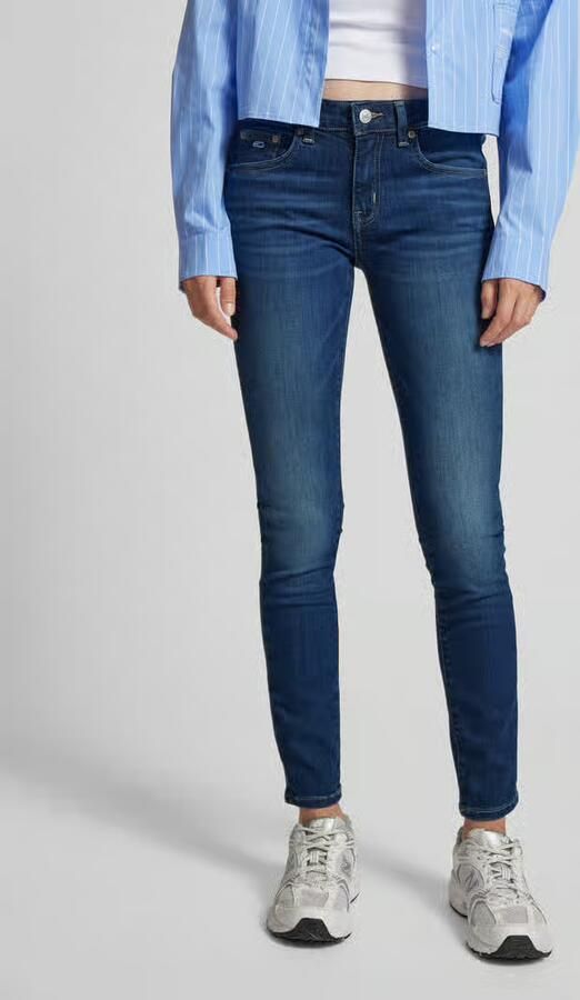 Tommy Jeans Skinny fit jeans van katoenmix model 'SOPHIE' - Foto 12