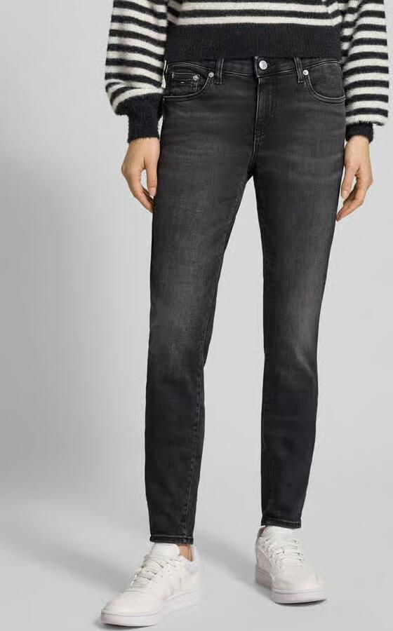 Tommy Jeans Skinny fit jeans van katoenmix model 'SOPHIE' - Foto 2