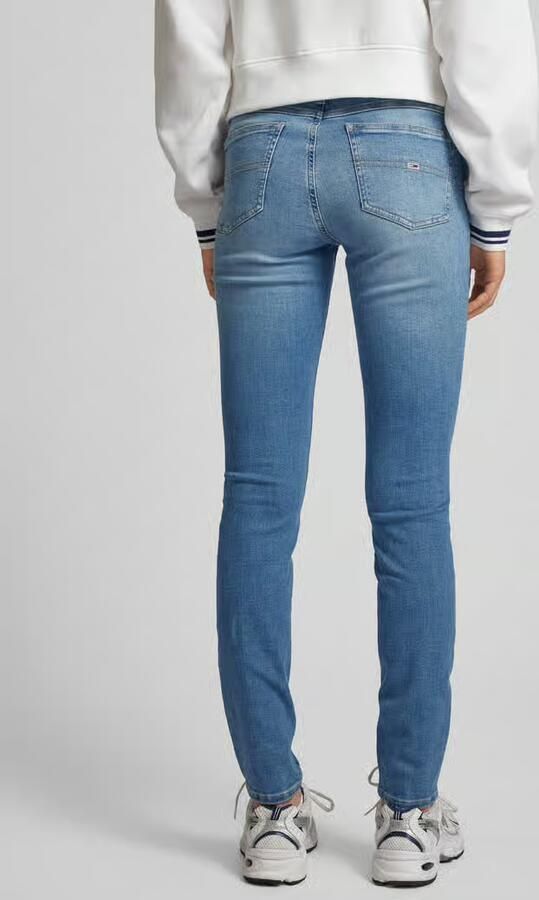Tommy Jeans Skinny fit jeans van puur biologisch katoen model 'SOPHIE'
