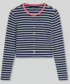 Tommy Jeans slim fit cardigan van viscosemix
