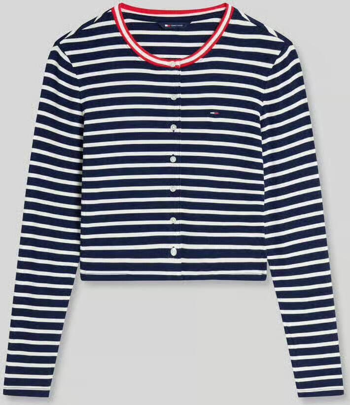 Tommy Jeans slim fit cardigan van viscosemix - Foto 2