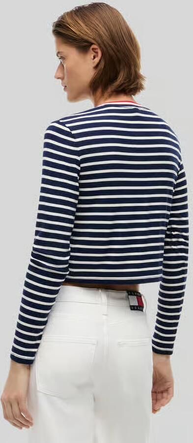 Tommy Jeans slim fit cardigan van viscosemix - Foto 3