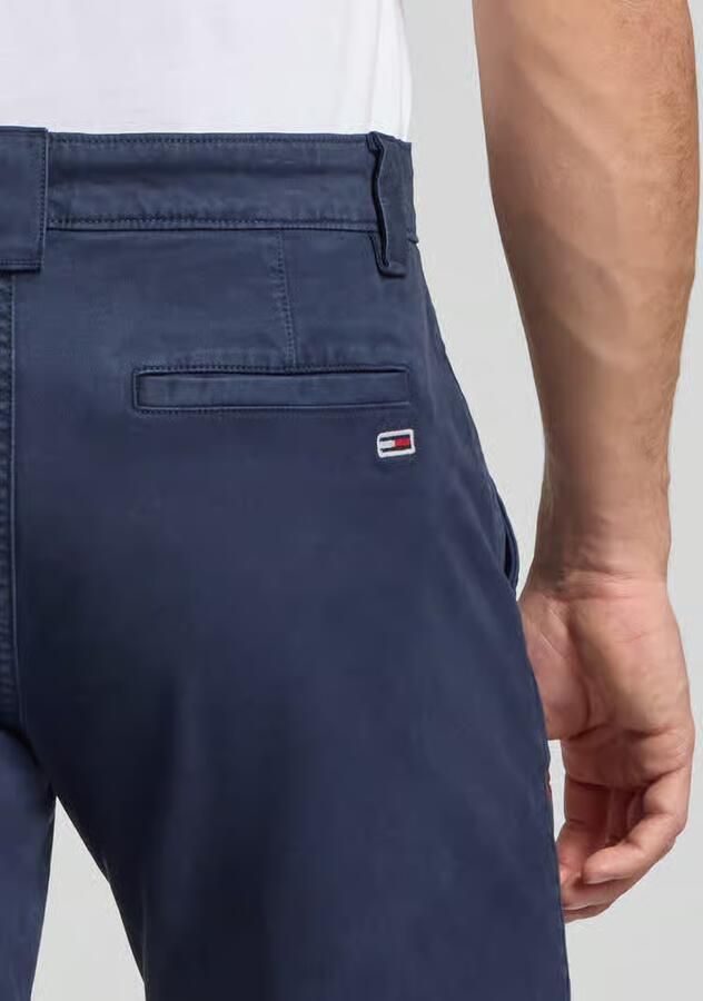 Tommy Jeans regular fit chino van katoenmix model 'SCANTON' - Foto 4