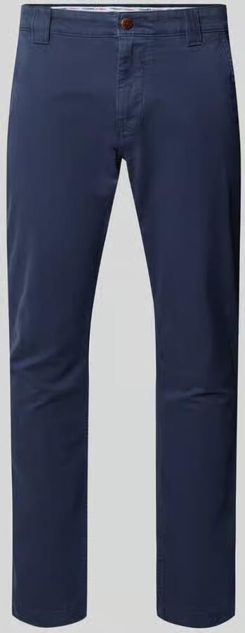 Tommy Jeans regular fit chino van katoenmix model 'SCANTON' - Foto 7
