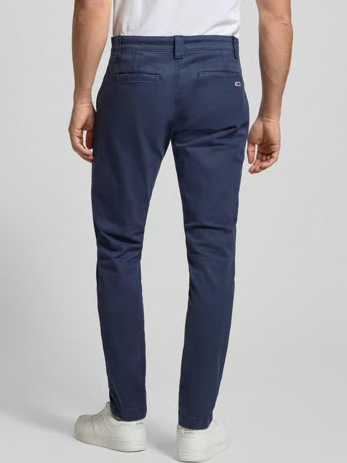 Tommy Jeans regular fit chino van katoenmix model 'SCANTON' - Foto 3