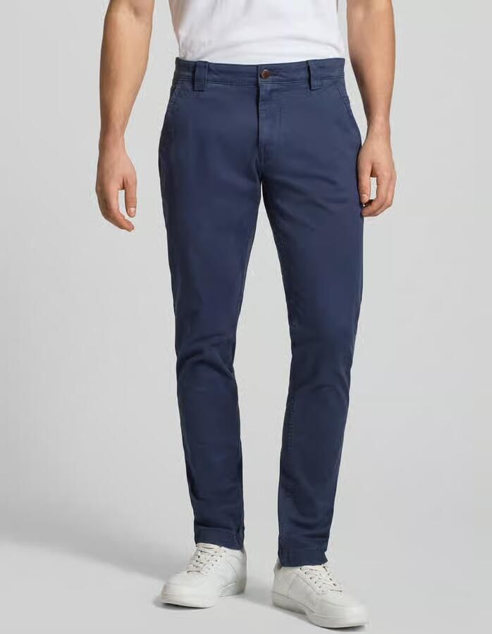 Tommy Jeans regular fit chino van katoenmix model 'SCANTON' - Foto 2