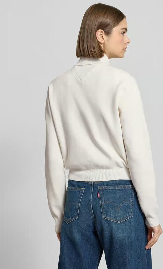 Tommy Jeans Slim fit gebreid jack met opgestikte zakken