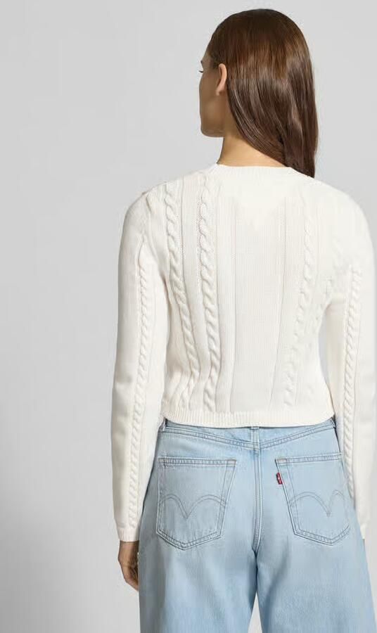 Tommy Jeans Slim fit gebreide pullover van puur katoen - Foto 4