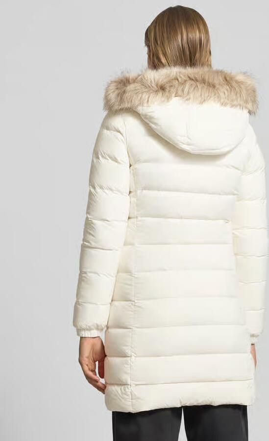 Tommy Jeans Slim fit gewatteerde lange jas met vulling van dons en veren - Foto 4