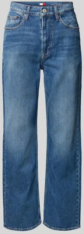 Tommy Jeans Straight fit jeans van katoenmix model 'LAYLA' - Foto 16
