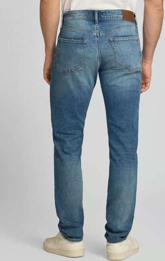 Tommy Jeans slim fit jeans van katoenmix model 'SCANTON SLIM' - Foto 8