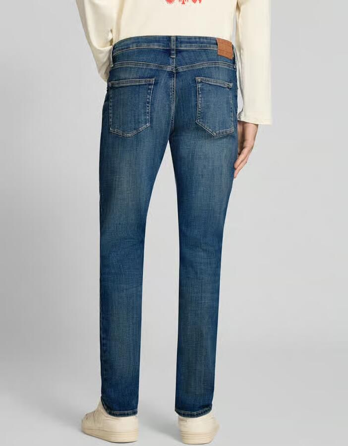Tommy Jeans slim fit jeans van katoenmix model 'SCANTON SLIM' - Foto 3