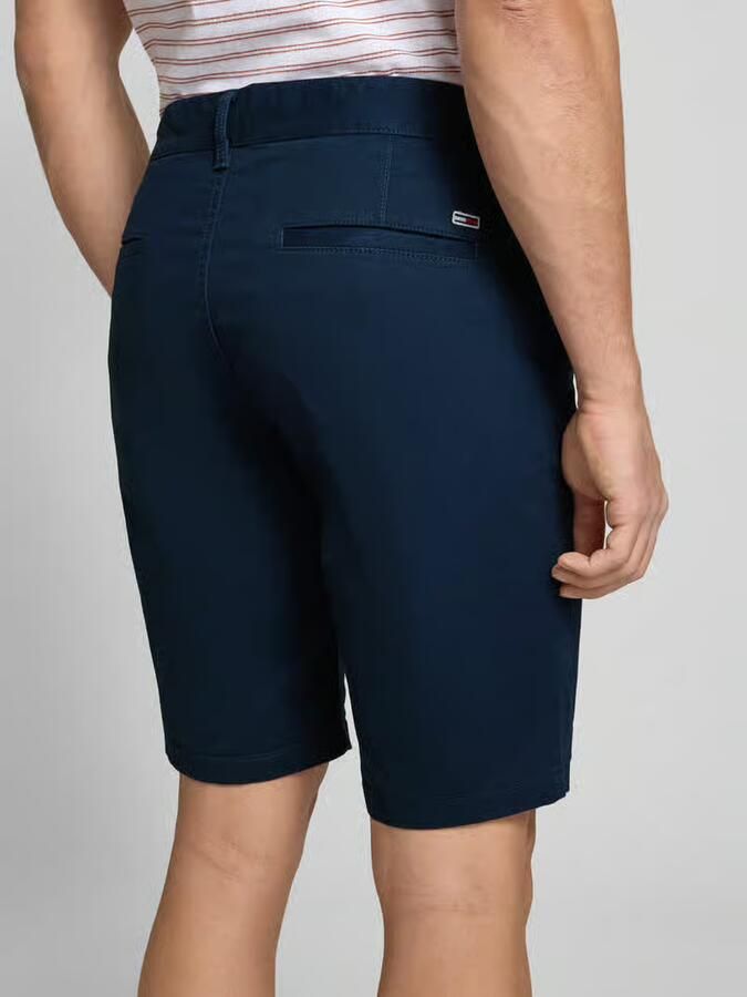 Tommy Jeans Slim fit korte chino van katoenmix model 'SCANTON' - Foto 5
