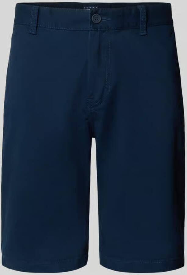 Tommy Jeans Slim fit korte chino van katoenmix model 'SCANTON' - Foto 7