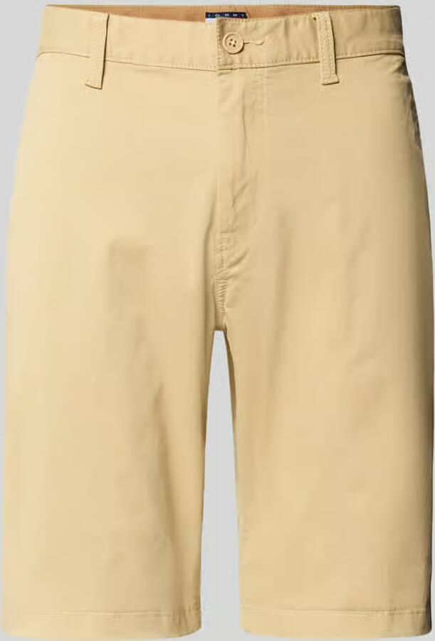 Tommy Jeans Slim fit korte chino van katoenmix model 'SCANTON' - Foto 8