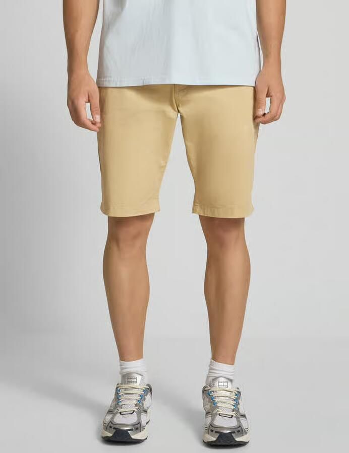 Tommy Jeans Slim fit korte chino van katoenmix model 'SCANTON' - Foto 8