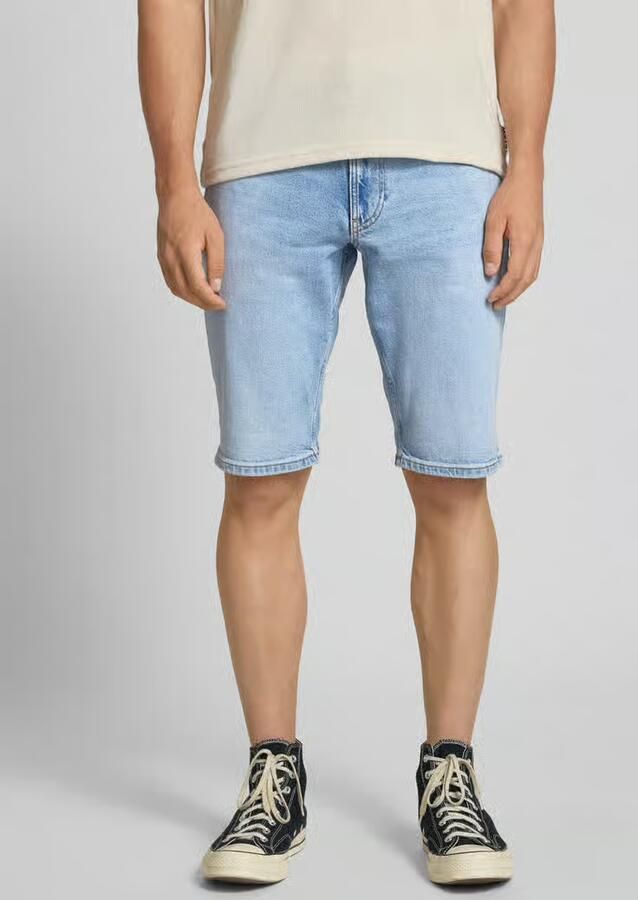 Tommy Jeans Slim fit korte jeans van katoenmix model 'RONNIE' - Foto 2