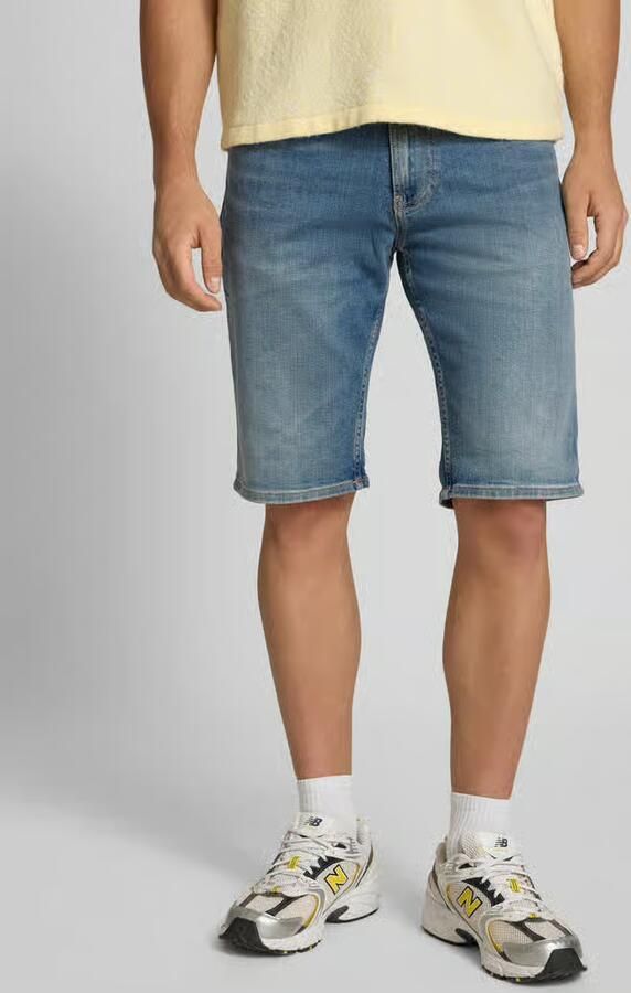 Tommy Jeans Slim fit korte jeans van katoenmix model 'RONNIE' - Foto 9