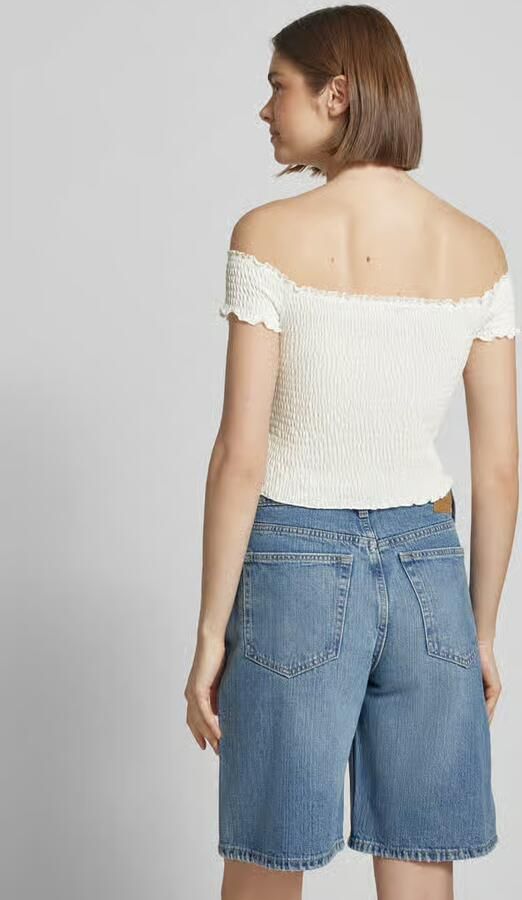 TOMMY JEANS Dames Tops & T-shirts Tjw Crp Smock Top Wit - Foto 7