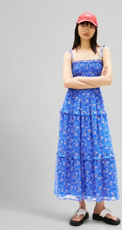 Tommy Jeans slim fit maxi-jurk met verstelbare spaghettibandjes - Foto 2