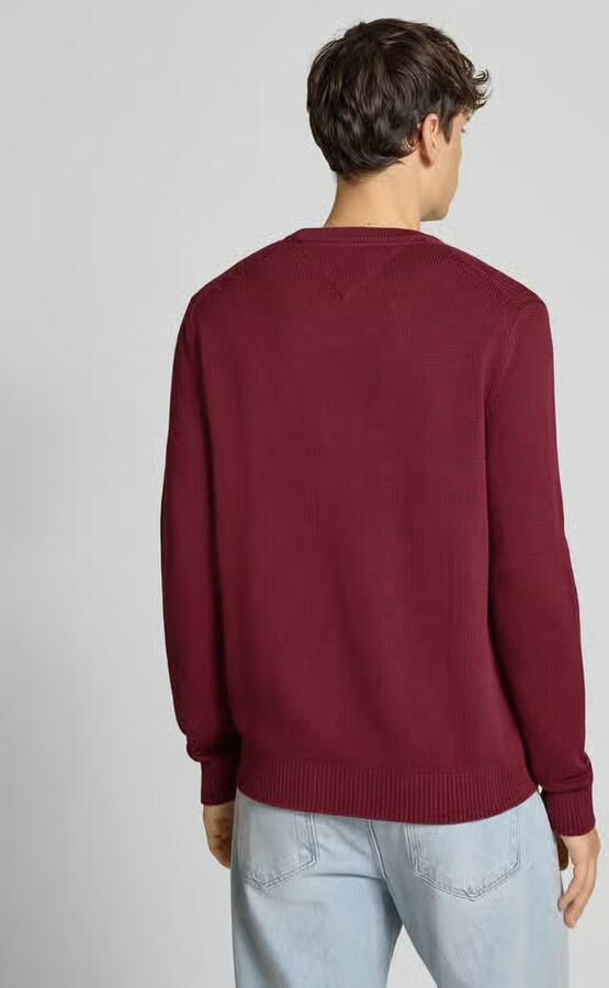 Tommy Jeans Slim fit pullover van puur katoen