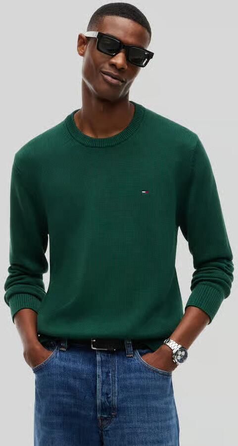 Tommy Jeans Slim fit pullover van puur katoen - Foto 2