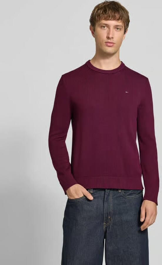 Tommy Jeans Slim fit pullover van puur katoen - Foto 3