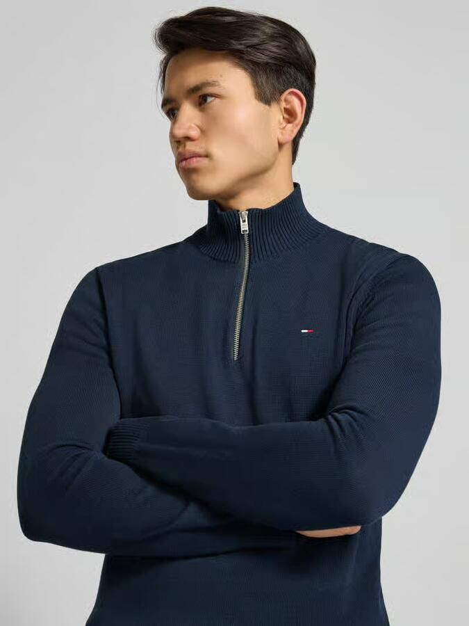 TOMMY JEANS Gebreide trui TJM SLM ESS LIGHT ¼ ZIP SWTR EXT - Foto 10