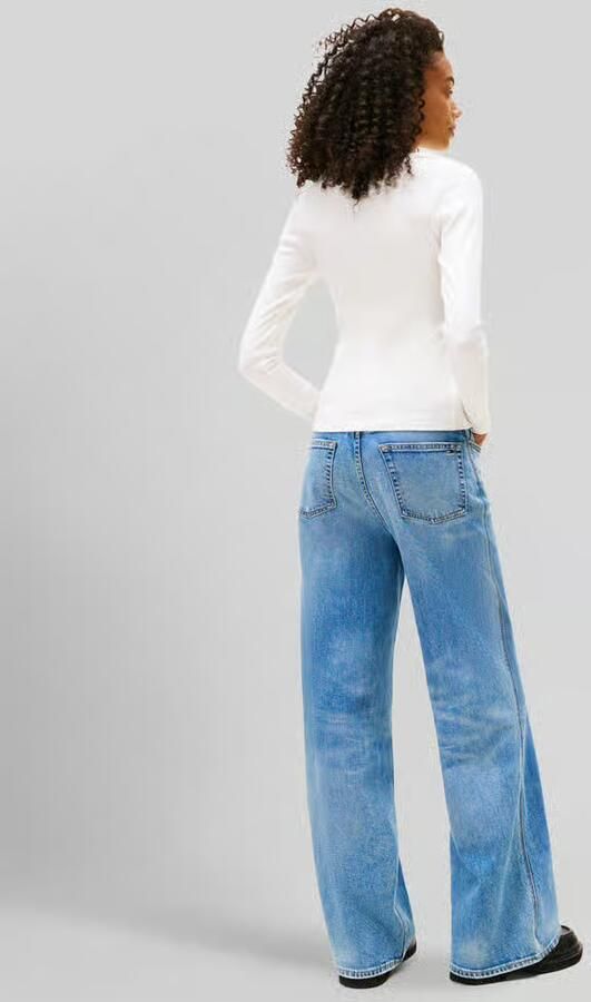 TOMMY JEANS Shirt met lange mouwen TJW SLIM ESSENTIAL RIB V LS - Foto 7