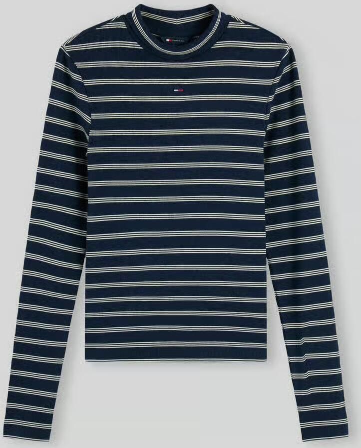 TOMMY JEANS Dames Truien & Vesten Tjw Essential Mock Neck Donkerblauw - Foto 6