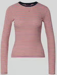 Tommy Jeans Slim fit shirt met lange mouwen van katoenmix - Foto 3